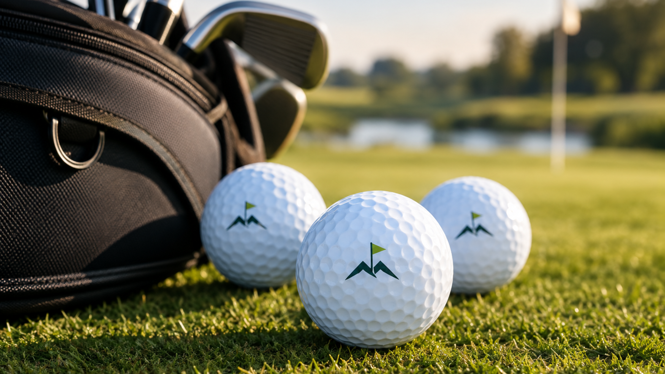 Golfballen bedrukken in kleine oplage