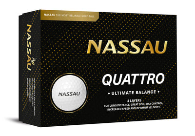 Nassau Quattro - balles de golf personnalisées