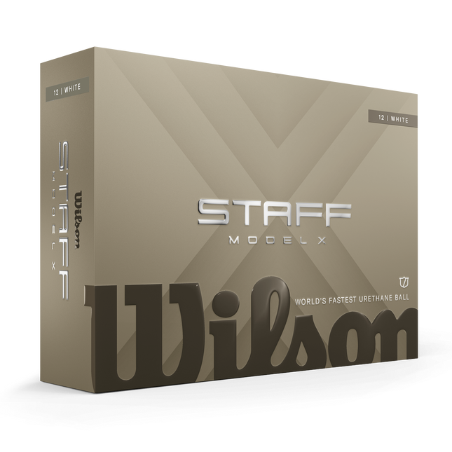 Wilson Staff Model X - golfballen bedrukken - Wit