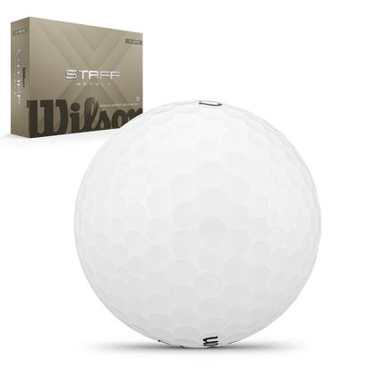 Wilson Staff Model X - golfballen bedrukken - Wit