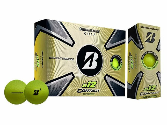 Bridgestone e12 Contact - golfballen bedrukken -  Geel