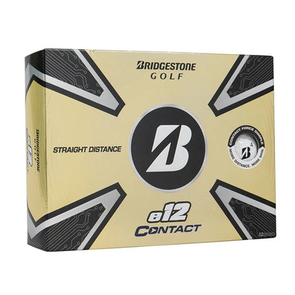 Bridgestone e12 Contact - balles de golf personnalisées - Blanc