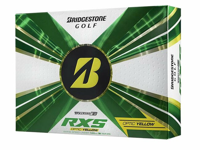 Bridgestone Tour B RXS - golfballen bedrukken - Geel