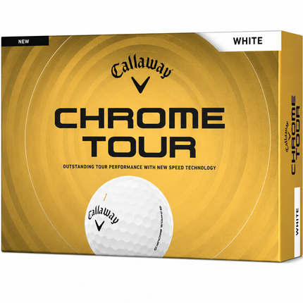 Callaway Chrome Tour - al bedrukt met logo - Wit