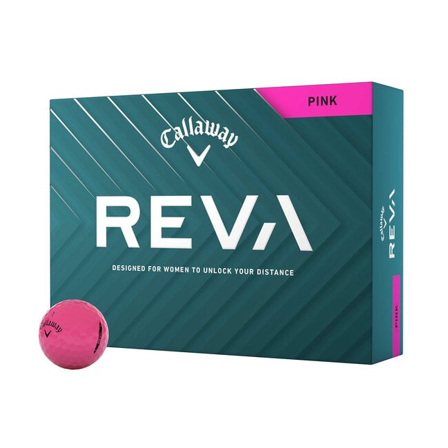 Callaway E•R•C Soft REVA - golfballen bedrukken -  Roze
