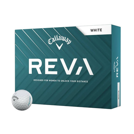 Callaway E•R•C Soft REVA - balles de golf personnalisées - Blanc