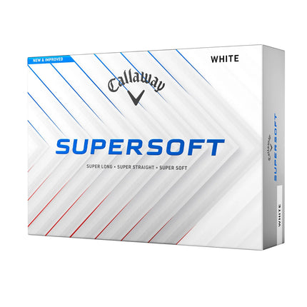 Callaway Supersoft - golfballen onbedrukt - Wit