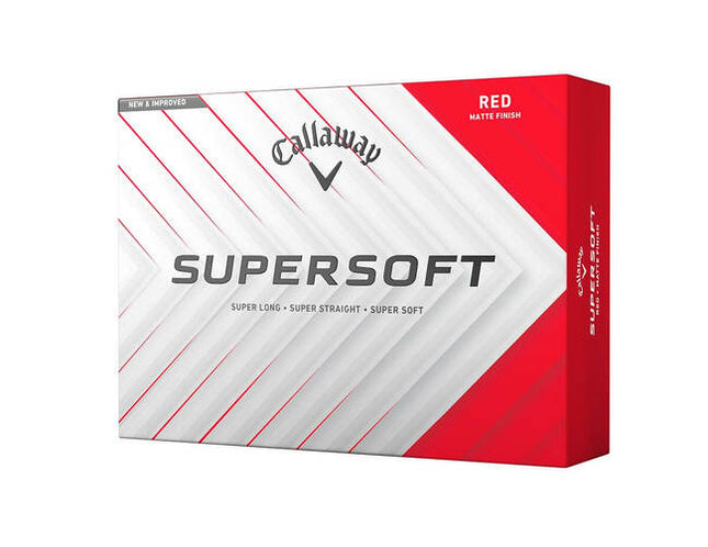 Callaway Supersoft - golfballen bedrukken - Rood