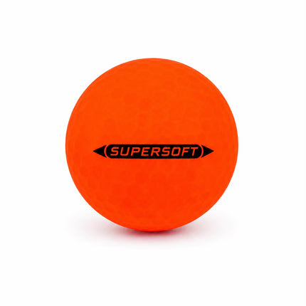Callaway Supersoft - Oranje Matt - 12 stuks - al bedrukt met logo