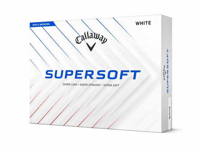 Callaway Supersoft - al bedrukt met logo - Wit