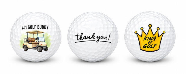 Balle de golf "King Of Golf" - Wilson Smart Core