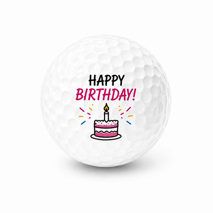 Verjaardag golfbal - Wilson Smart Core - Roze
