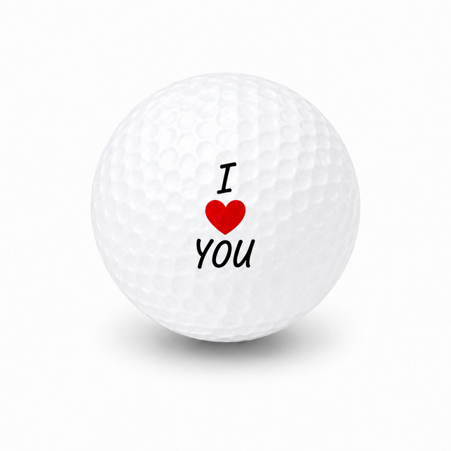 I Love You golfbal - Wilson Smart Core
