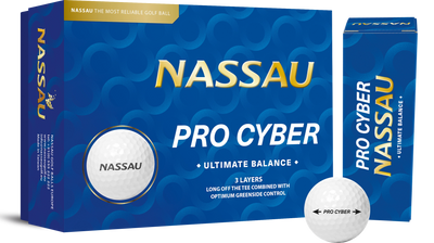 Nassau Pro Cyber - balles de golf vierges