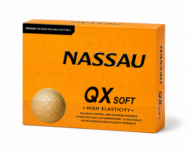 Nassau QX Soft - al bedrukt met logo - Oranje