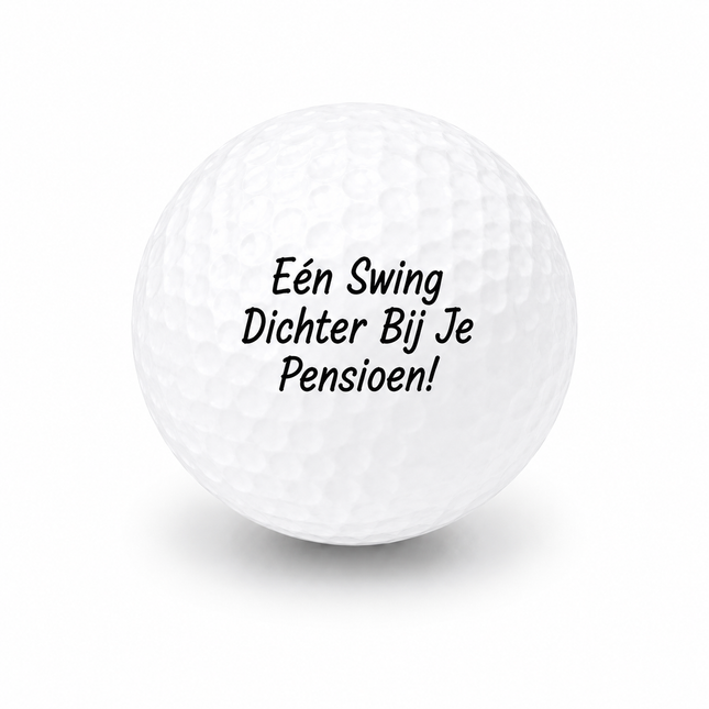Pensioen tekst golfbal - Wilson Smart Core