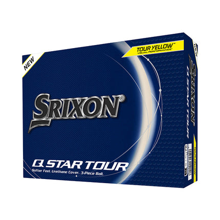 srixon-q-star-tour-bedrukte-golfbal-geel-doos