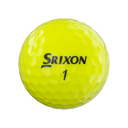 srixon-q-star-tour-bedrukte-golfbal-geel