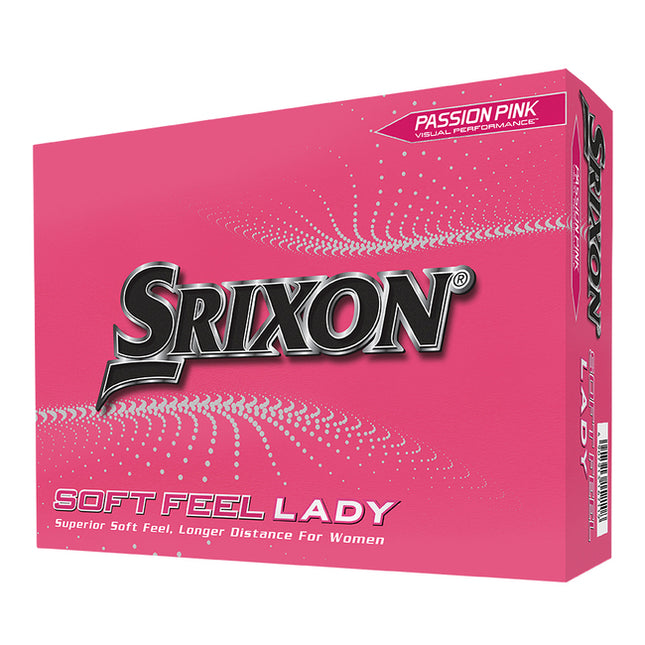 Srixon Soft Feel Lady - golfballen bedrukken -  Roze