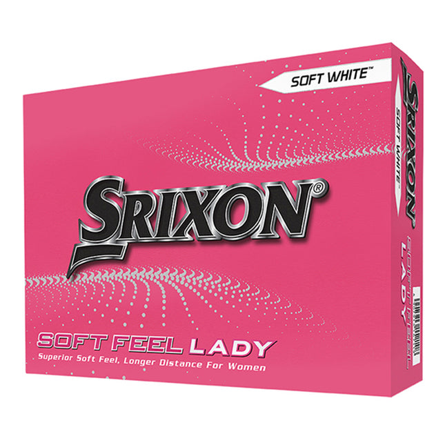 Srixon Soft Feel Lady - golfballen bedrukken -  Wit