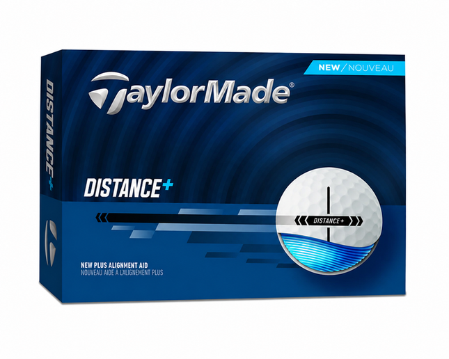 TaylorMade Distance+ - balles de golf personnalisées - Blanc