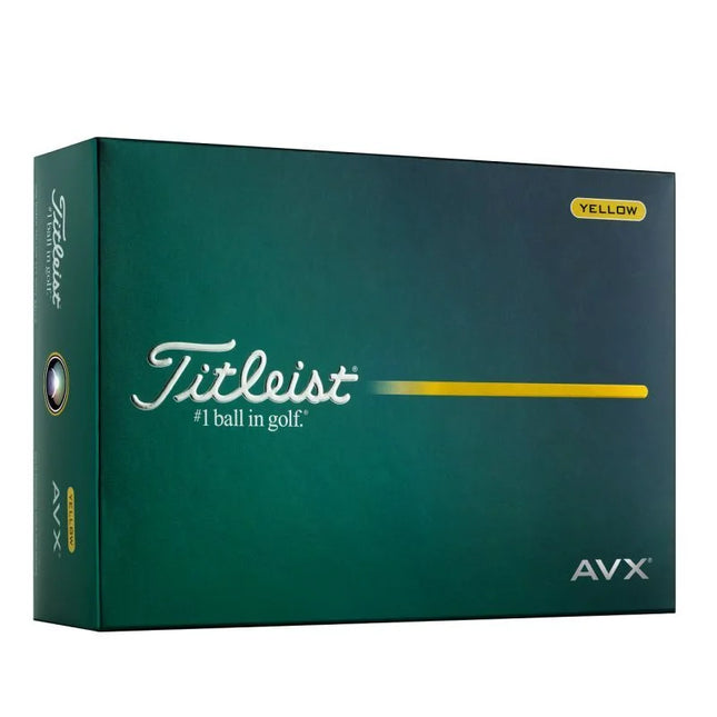 Titleist AVX - golfballen bedrukken - Geel