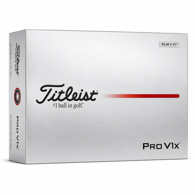 Titleist Pro V1X - balles de golf personnalisées - Blanc