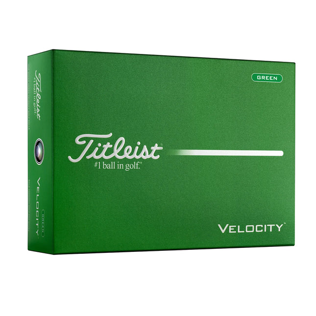 Titleist Velocity - balles de golf personnalisées - Vert