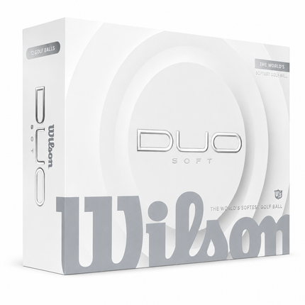 Wilson Duo Soft - golfballen bedrukken - Wit