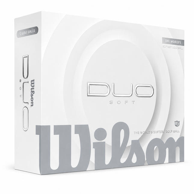 Wilson Duo Soft - golfballen bedrukken - Wit
